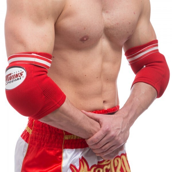 

Налокотник для тайского бокса с фиксатором на липучке (1шт) TWINS EGN-1 Red