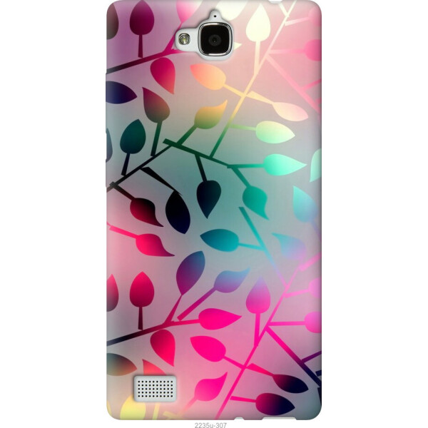 

Чехол на Huawei Honor 3C Листья