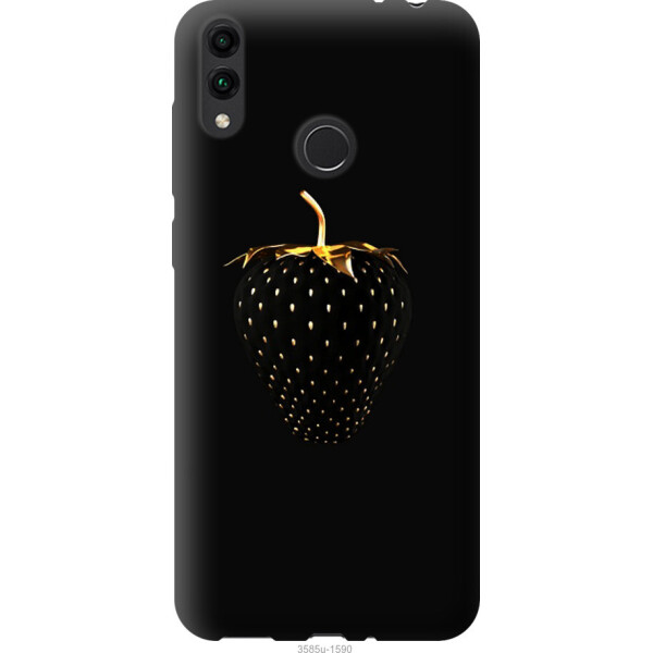 

Чехол на Huawei Honor 8C Черная клубника