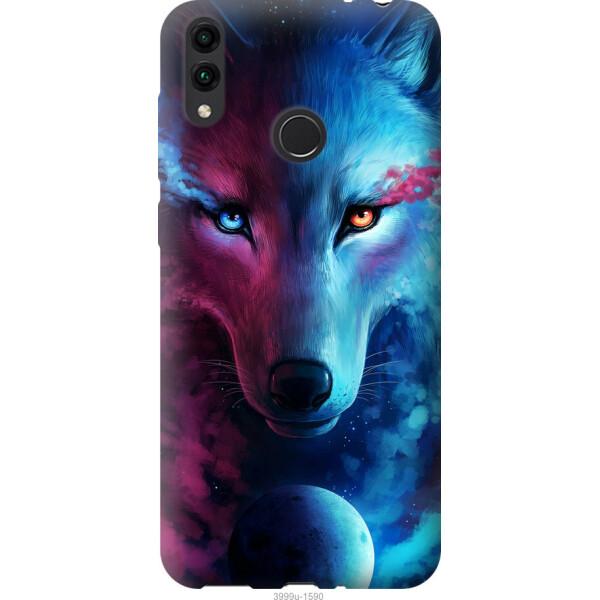 

Чехол на Huawei Honor 8C Арт-волк