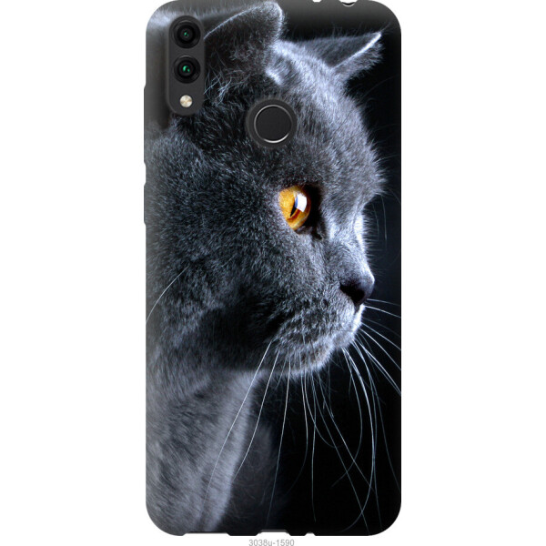

Чехол на Huawei Honor 8C Красивый кот