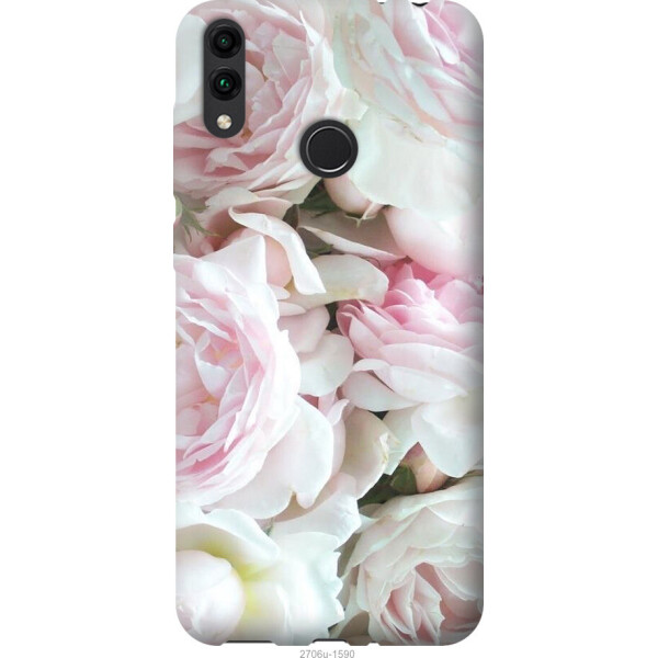 

Чехол на Huawei Honor 8C Пионы v2