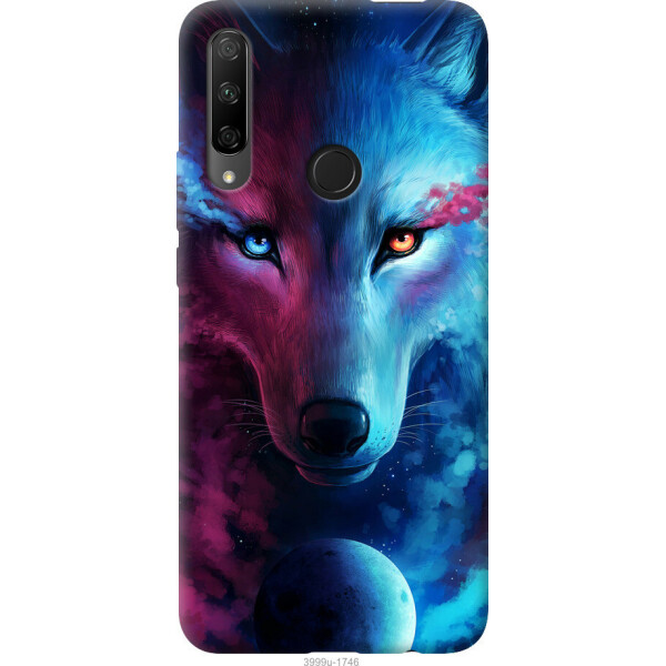 

Чехол на Huawei Honor 9X Арт-волк