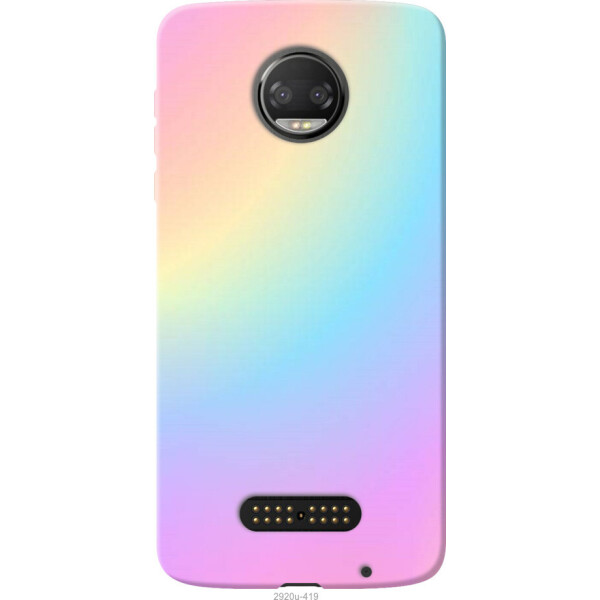 

Чехол на Motorola MOTO Z Радуга 2