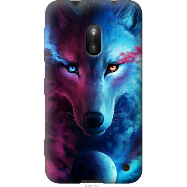 

Чехол на Nokia Lumia 620 Арт-волк