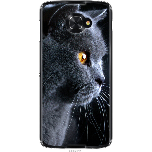 

Чехол на Alcatel idol 4s Красивый кот