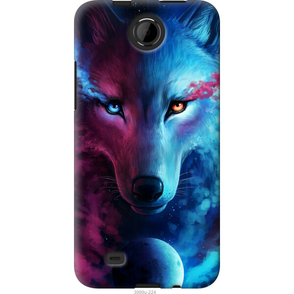 

Чехол на HTC Desire 300 Арт-волк
