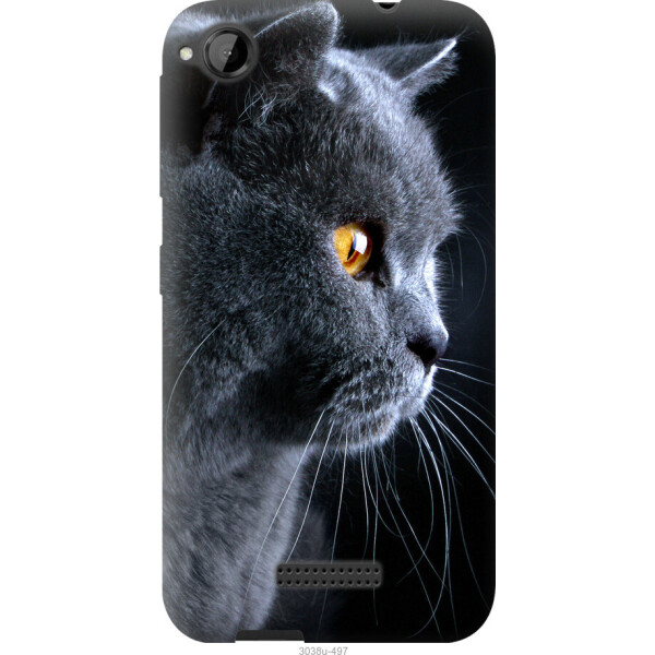 

Чехол на HTC Desire 320 Красивый кот