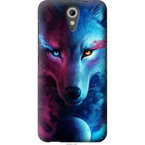 

Чехол на HTC Desire 620 Арт-волк