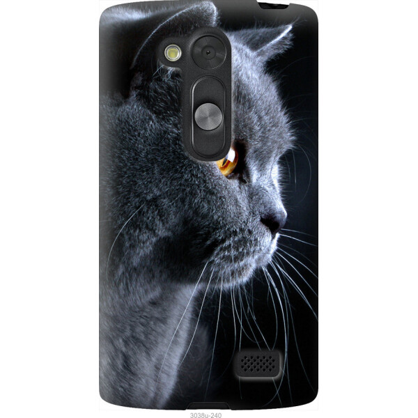 

Чехол на LG L Fino D295 Красивый кот