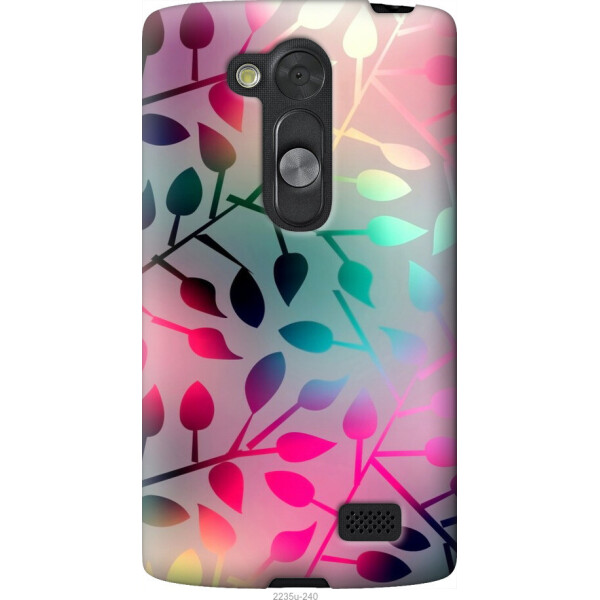 

Чехол на LG L Fino D295 Листья