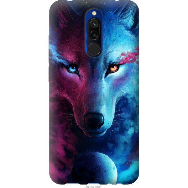 

Чехол на Xiaomi Redmi 8 Арт-волк