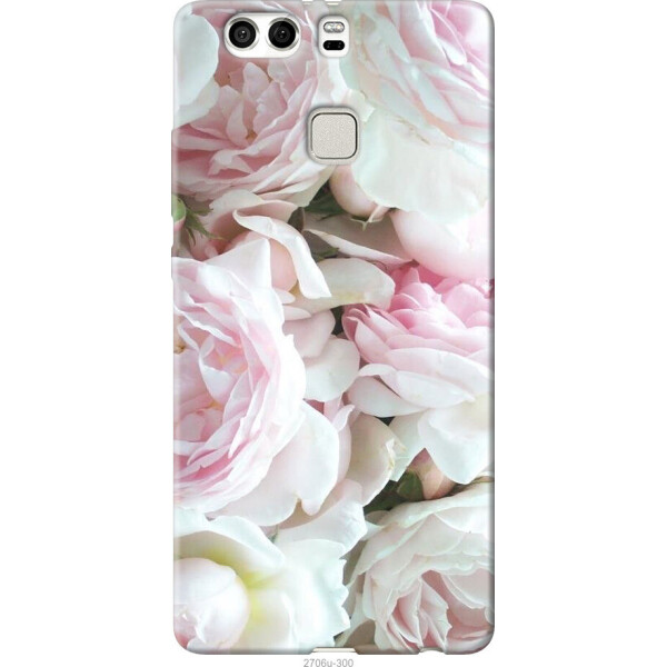 

Чехол на Huawei P9 Plus Пионы v2