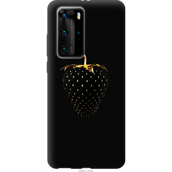 

Чехол на Huawei P40 Pro Черная клубника