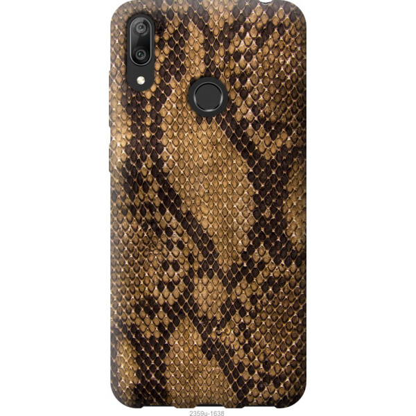

Чехол на Huawei Y7 2019 Змеиная кожа