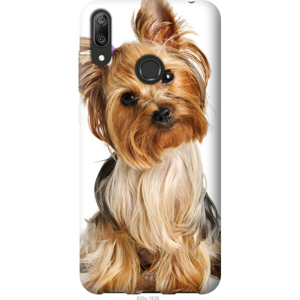 

Чехол на Huawei Y7 2019 Йоркширский терьер с хвостиком