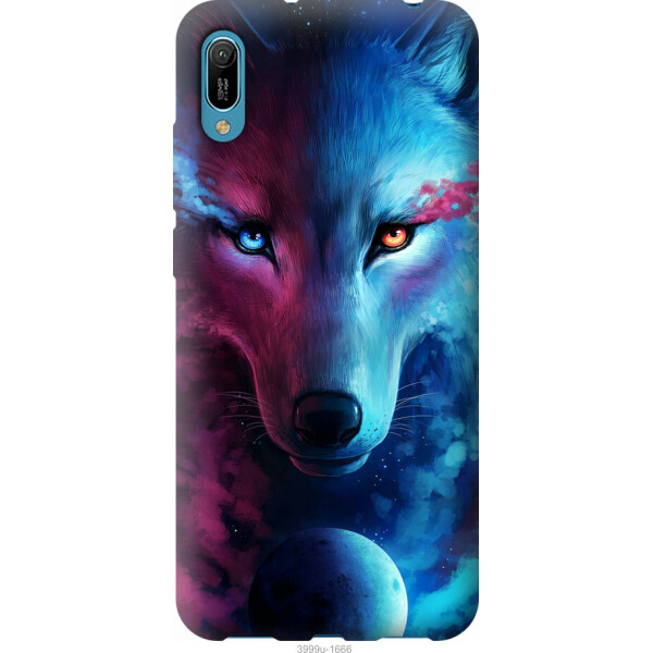 

Чехол на Huawei Y6 2019 Арт-волк