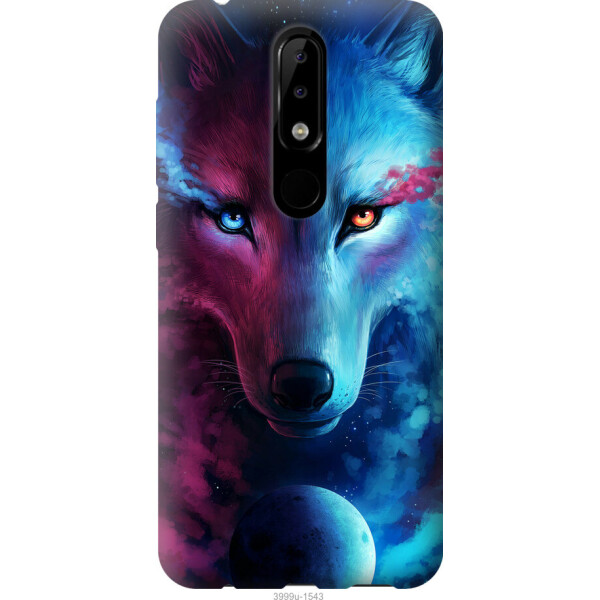 

Чехол на Nokia 5.1 Plus Арт-волк