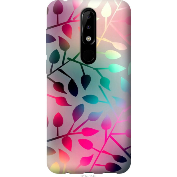 

Чехол на Nokia 5.1 Plus Листья