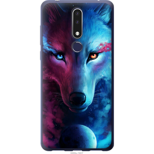 

Чехол на Nokia 3.1 Plus Арт-волк