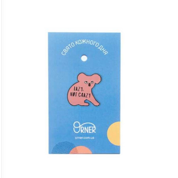 

Значок Orner Коала металл
