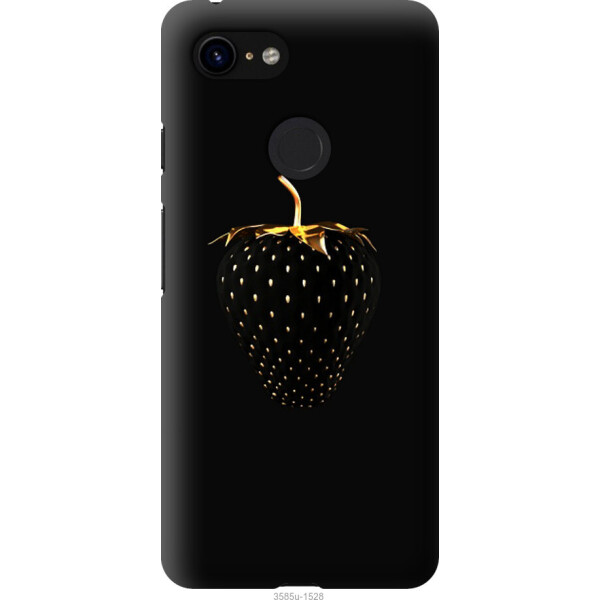 

Чехол на Google Pixel 3 Черная клубника