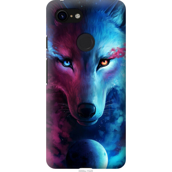 

Чехол на Google Pixel 3 Арт-волк