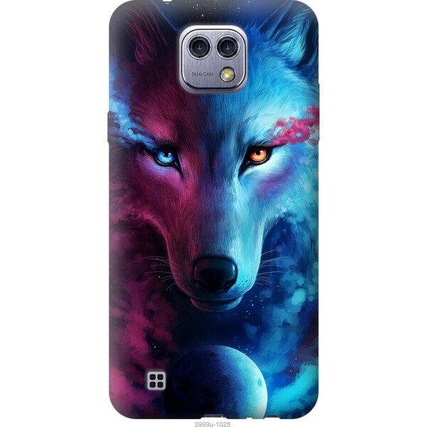 

Чехол на LG X Cam K580 Арт-волк