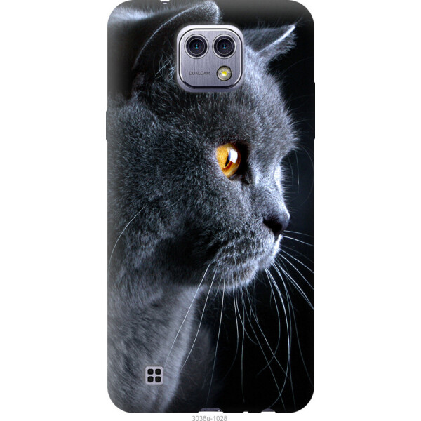 

Чехол на LG X Cam K580 Красивый кот