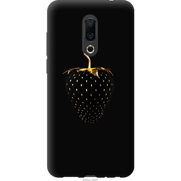 

Чехол на Meizu 16 Plus Черная клубника