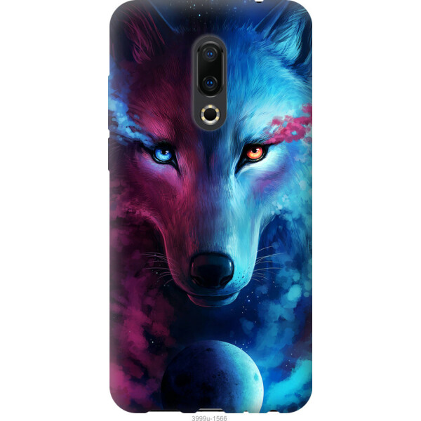 

Чехол на Meizu 16 Plus Арт-волк