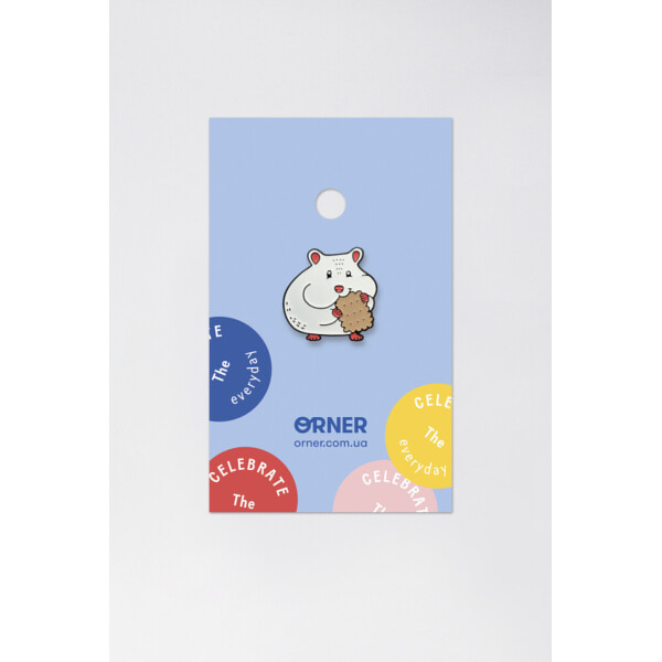 

Значок Orner store Хомяк с печеньем