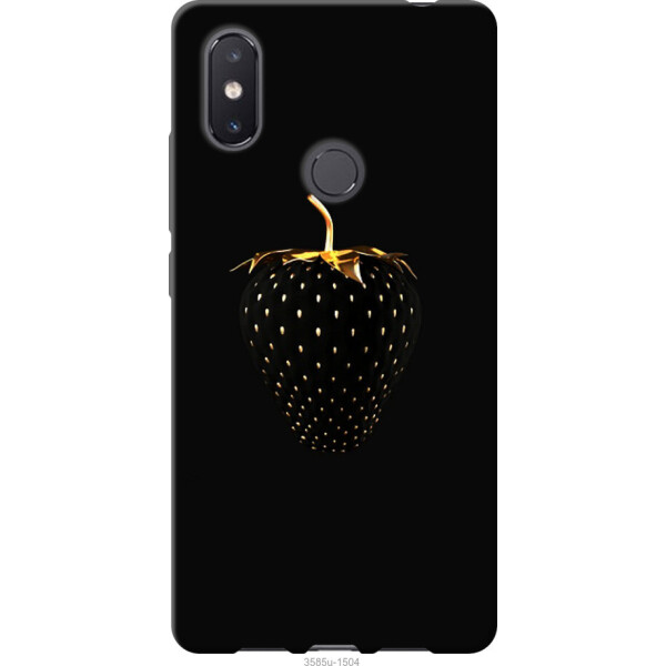 

Чехол на Xiaomi Mi8 SE Черная клубника