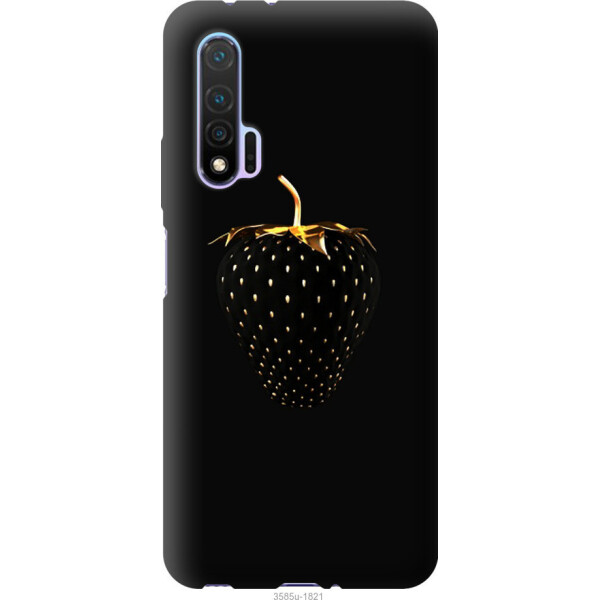 

Чехол на Huawei Nova 6 Черная клубника