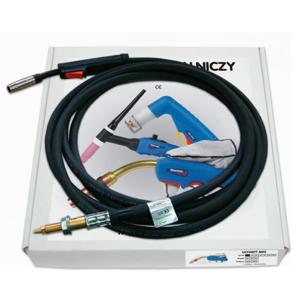

Горелка сварочная A-Weld MIG TW-14 - 3м, 150А - ПВ60%, тип Bester 006.D416A