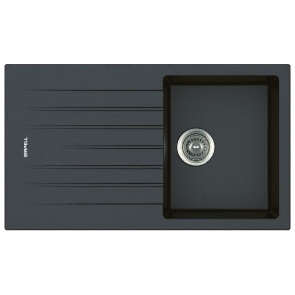 

Кухонная мойка Apell Pietra Plus PTPL861GB Black granit