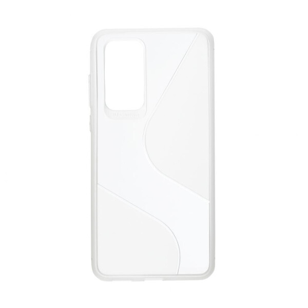 

Чехол для Huawei P40 Силикон, Белый / Серый