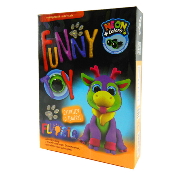 

Набор креативного творчества AIR CLAY FLUORIC 4 цвета AICL-FL-01