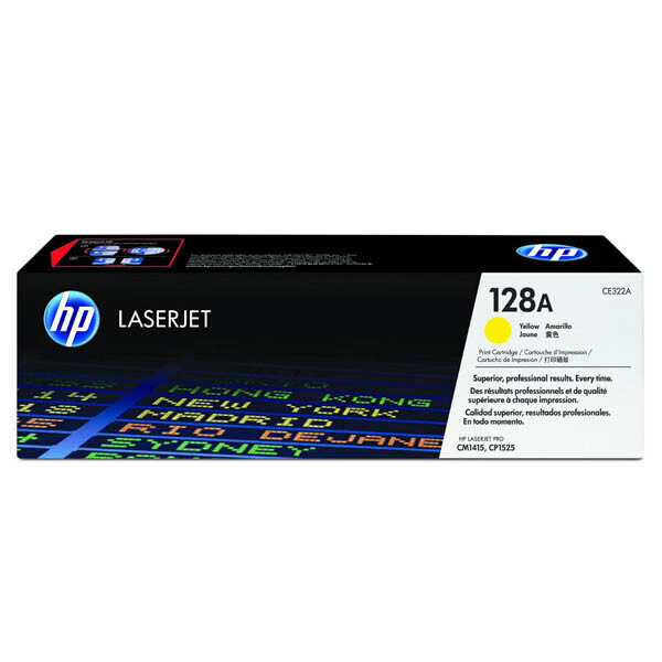 

Картридж HP 128A Yellow CE322A для принтера LaserJet Pro CP1525n, CP1525nw, CM1415fn, CM1415fnw
