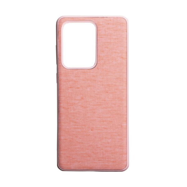 

Чехол для Samsung S20 Ultra Силикон и текстиль