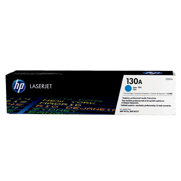 

Картридж HP 130A cyan CF351A для принтера Color LJ Pro M177fw, M176n