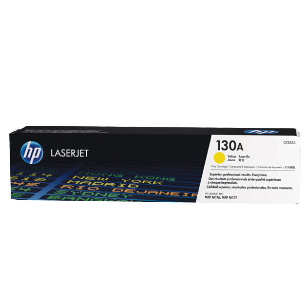 

Картридж HP 130A yellow CF352A для принтера Color LJ Pro M177fw, M176n