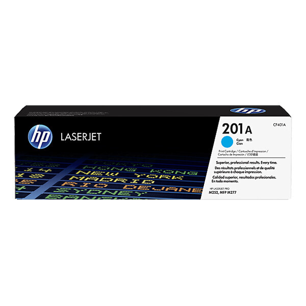 

Картридж HP 201A Cyan CF401A для принтера Color LJ Pro M277dw, M277n, M252dw, M274n, M252n