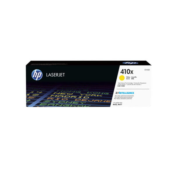 

Картридж HP 410X yellow CF412X для принтера Color LaserJet Pro M477fdw, M452dn, M452nw, M477fdn, M477fnw, M377dw, M377fdw