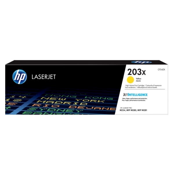 

Картридж HP 203X yellow CF542X в Киеве