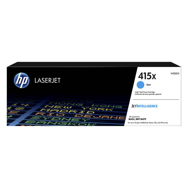

Картридж HP 415X cyan W2031X для принтера Color LJ Pro M479dw, M479fdn, M479fdw, M479fnw, M454dn, M454dw