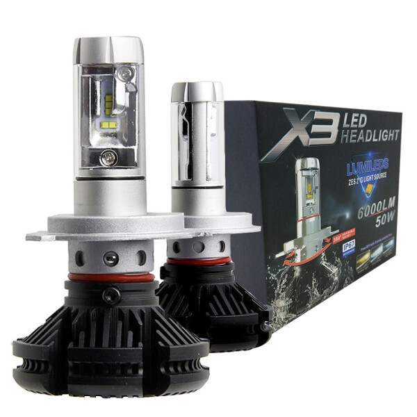 

Светодиодные лампы для автомобиля X3 Led Headlight H1