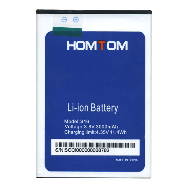 

Батарея Homtom S16
