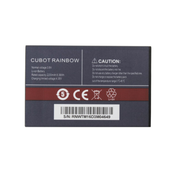 

Батарея CUBOT Rainbow