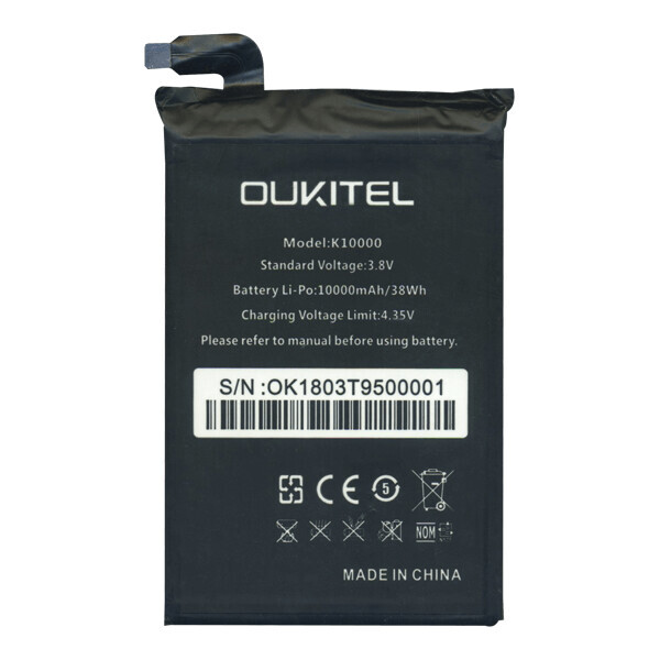 

Батарея Oukitel K10000